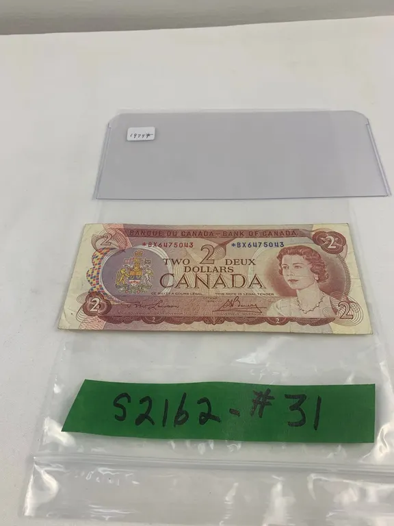$2 Starred Bill, Item #31 (P6-S2162)