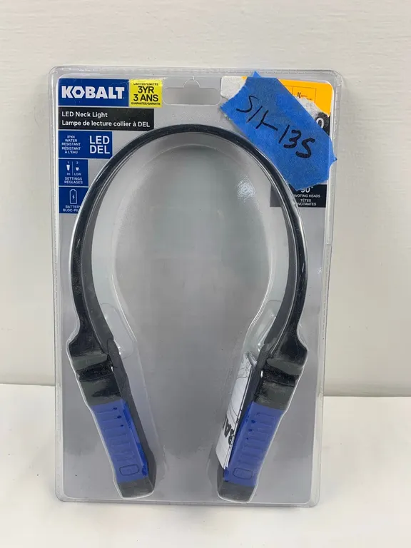 Kobalt LED Neck Light, New In Package, Marked 135 (P6-S11)