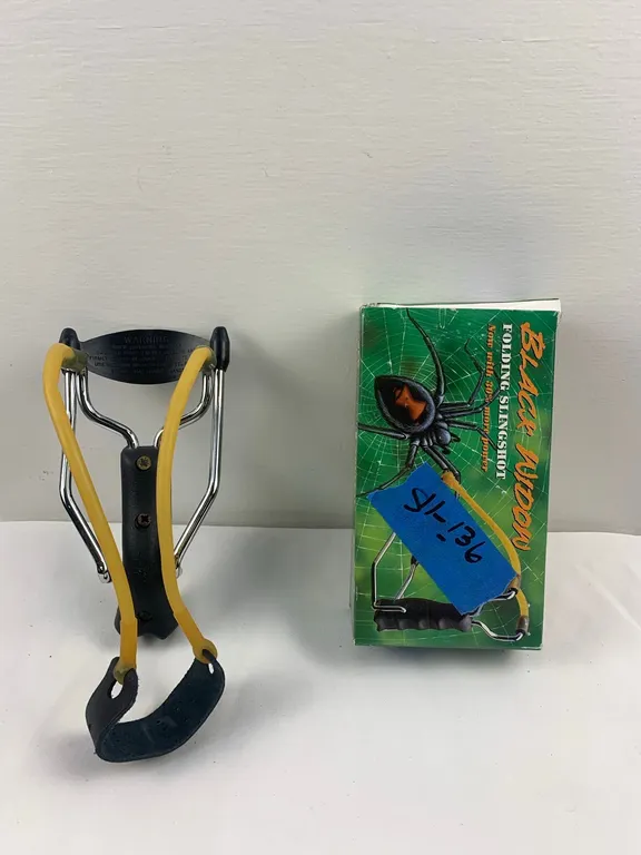 Barnett Black Window Folding Sling Shot, Marked 136 (P6-S11)