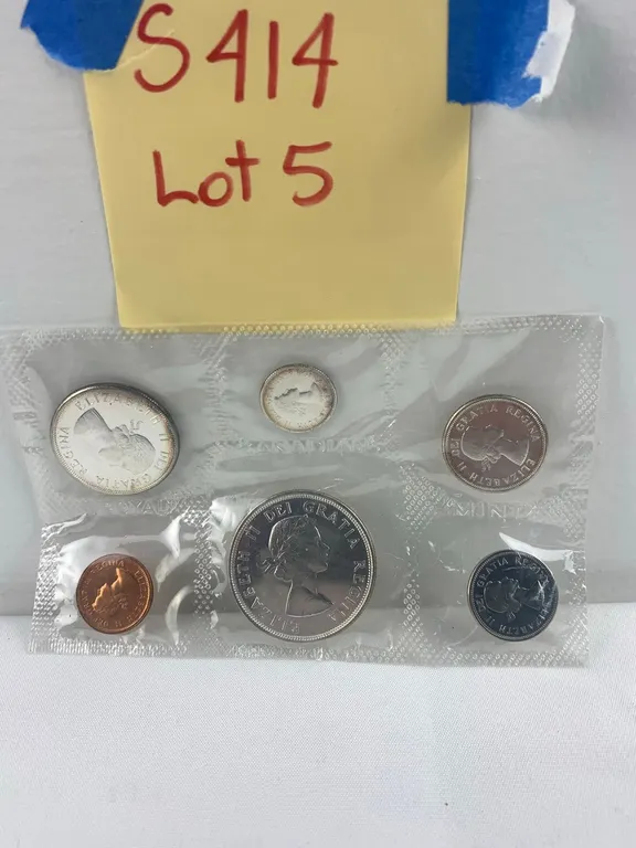 Silver Birth Year Set 1964, Item #5 (P6-S414)