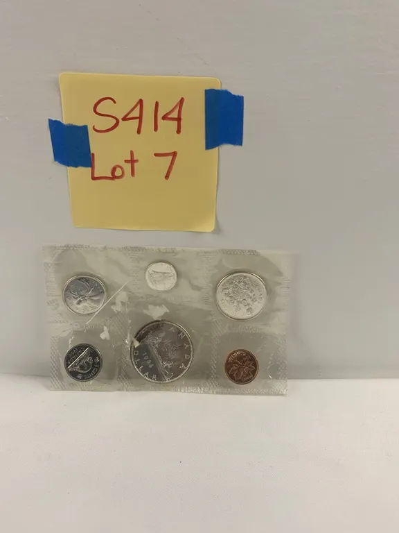 Silver Birth Year Set 1966, Item #7 (P6-S414)