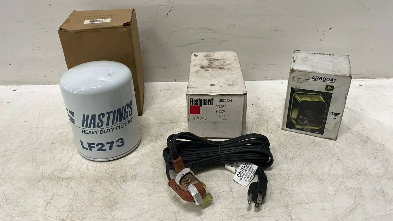 Oil Filter, Water Separator and Block Heater, New As Per Seller (P3-WWS5-S1999)