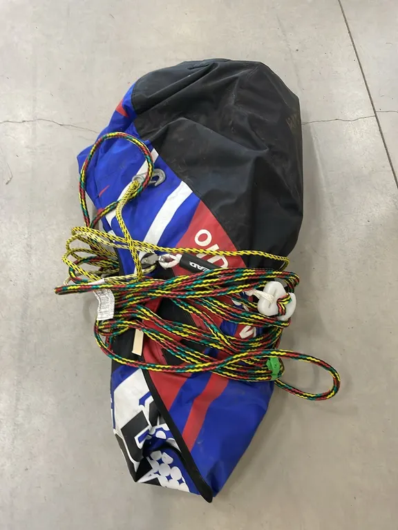 2 Person Boat Tube and Rope, Marked #9 (P3-EWS1-S1653)