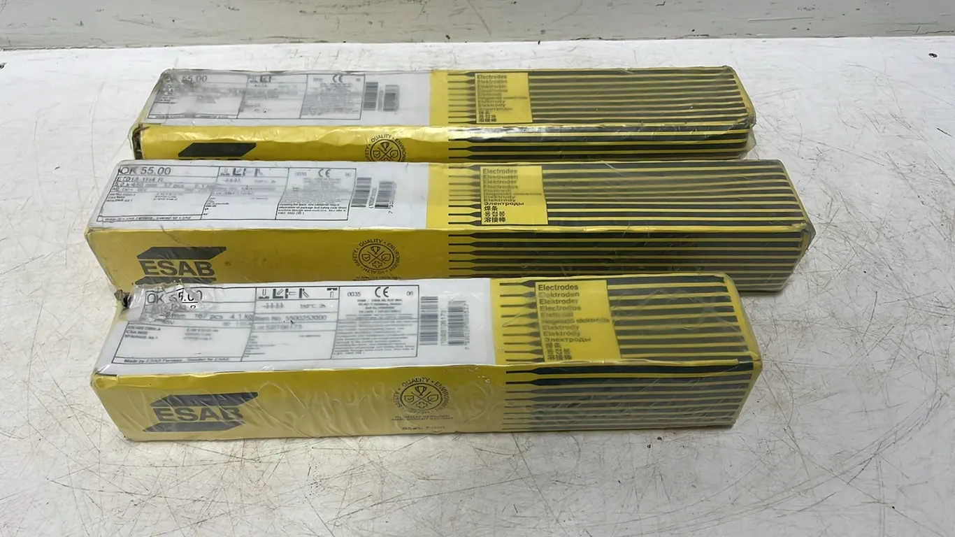 3 Boxes of Electrode Mild Still Welding Rods, Marked 6 (P3-WWS6-S11)