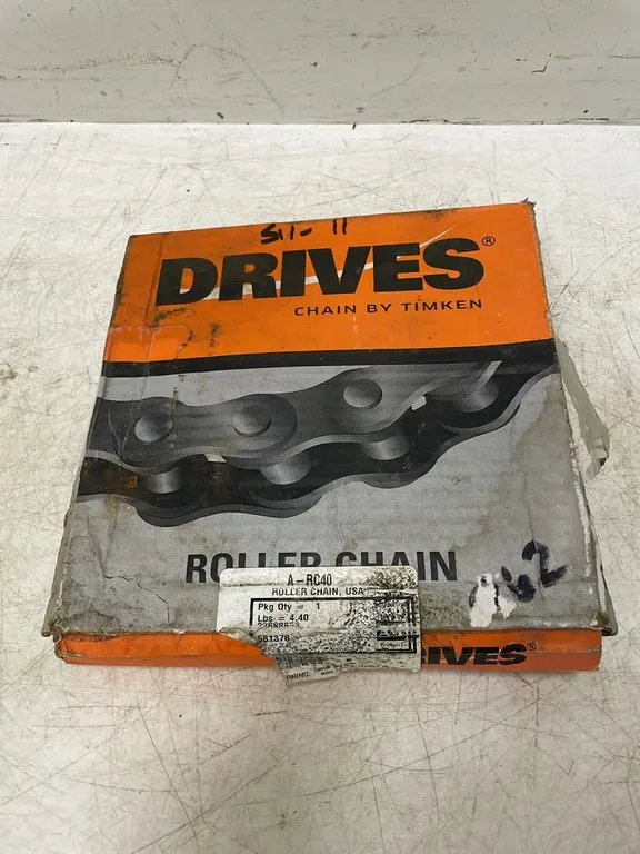 Timken Drives Rollers Chain, Part # A-RC40, Marked 11 (P3-WWS6-S11)