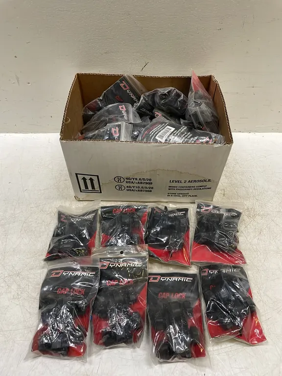 40 Packages of Dynamic Cap Locks for Hard Hats, New In Packages, Marked 54 (P3-WWT1-S11)