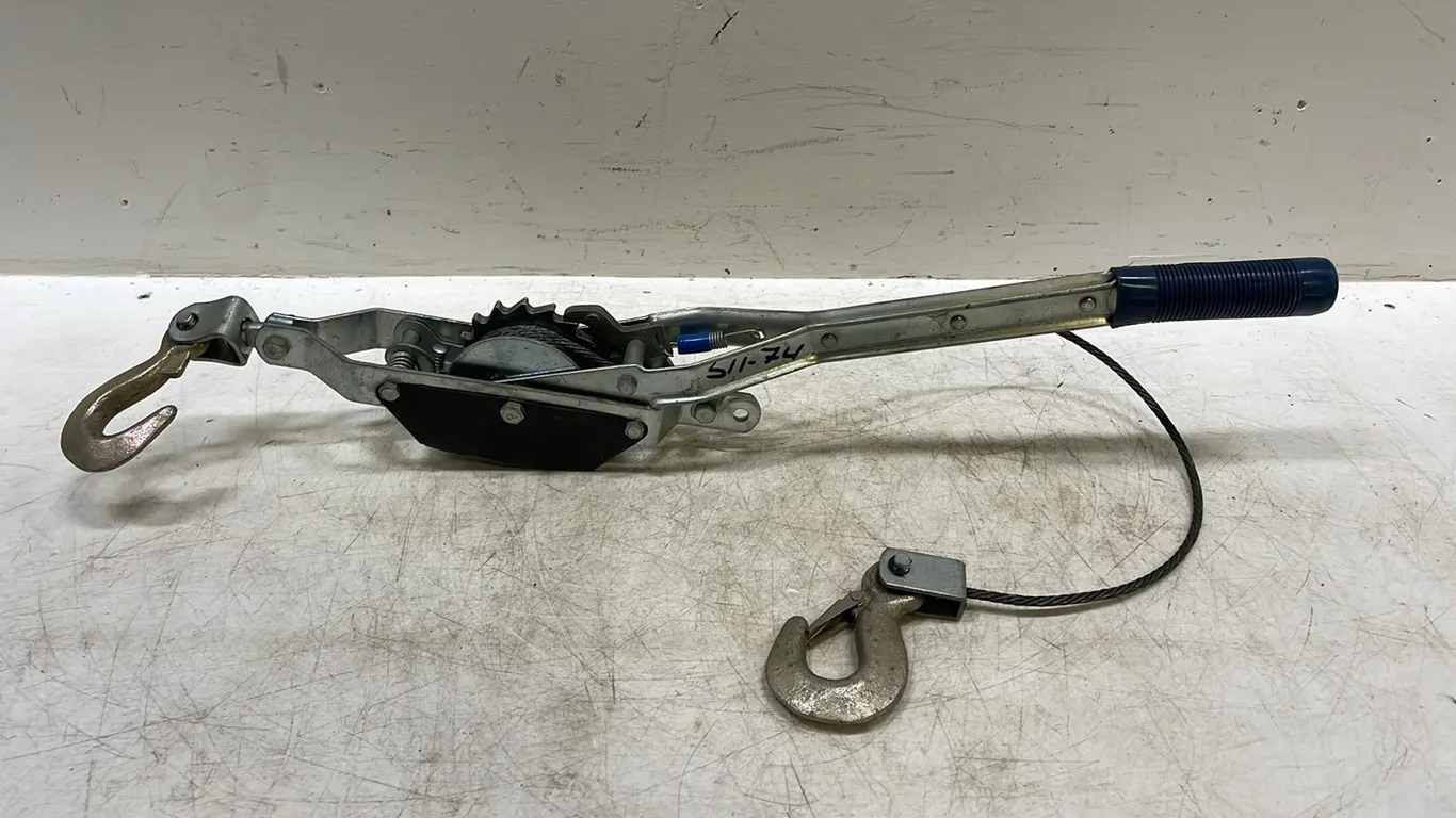 Cable Come Along Puller 2 Ton, Marked 74 (P3-WWT2-S11)