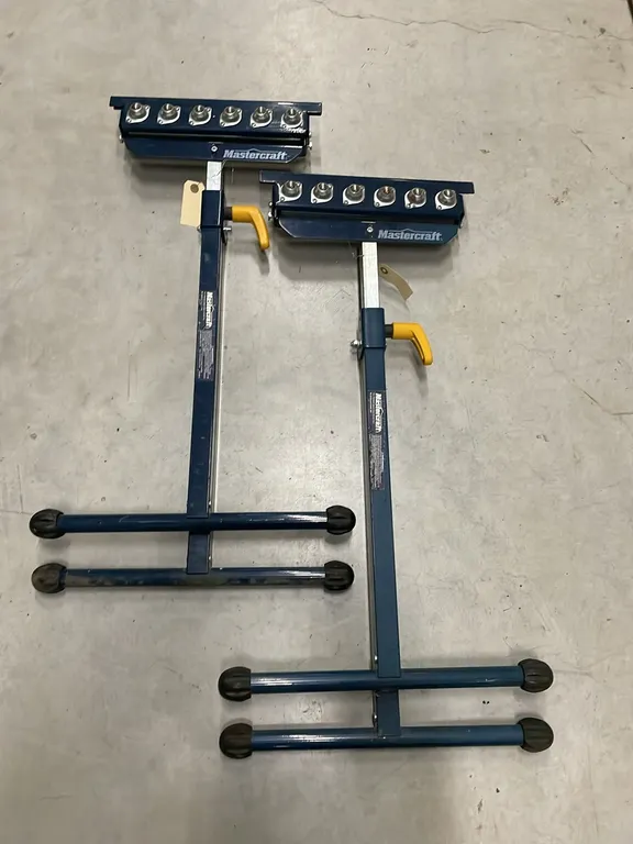 Pair of Mastercraft Tri-Function Roller Stands, Item #16 (P3-R1T6-S483)