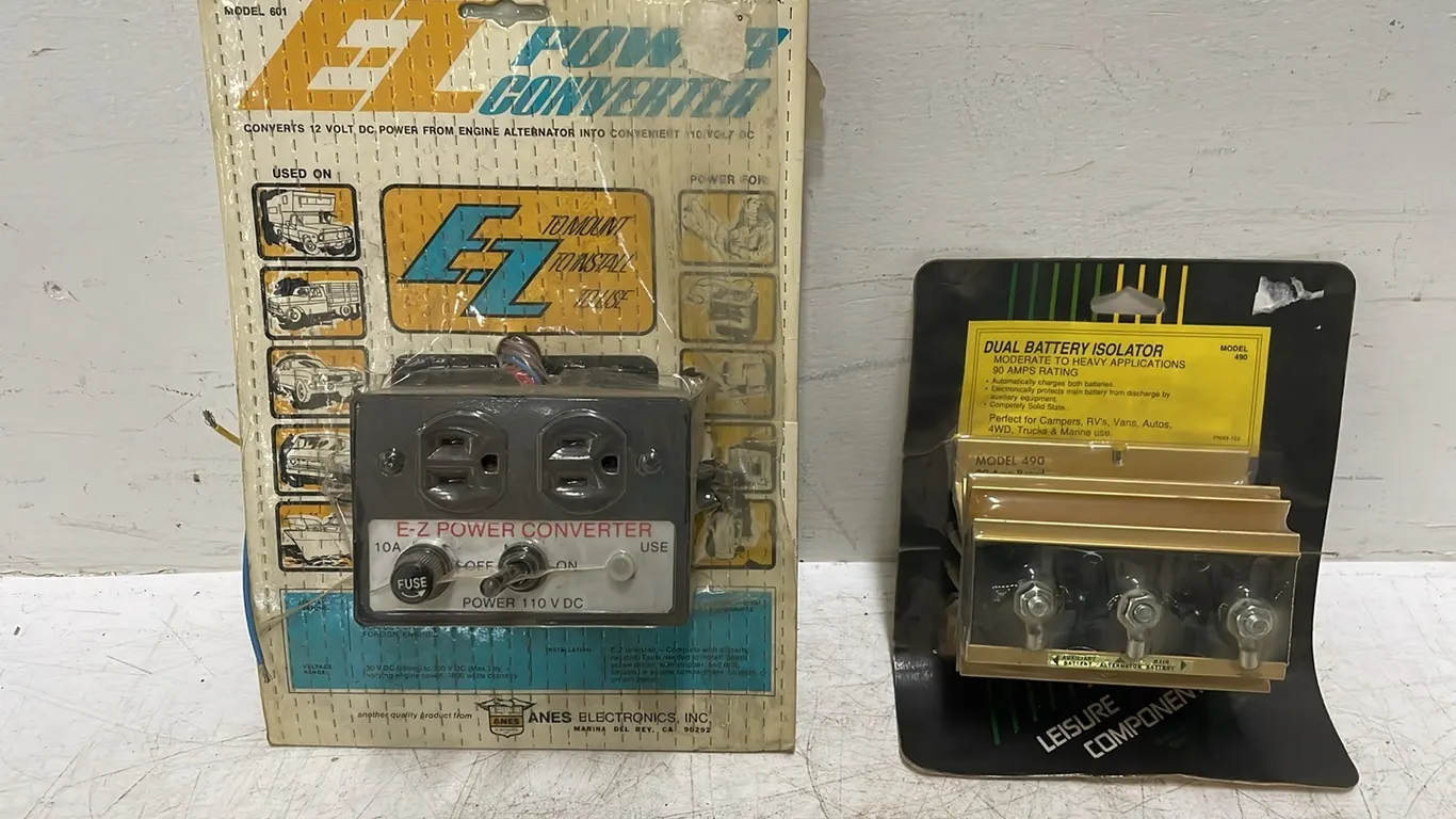 Power Converter Plus Dual Battery Insulator, New As Per Seller, Item #17 (P3-R1T8-S2107)