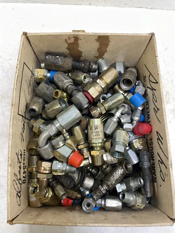 Box of Hydraulic Fittings, New As Per Seller, Item #22 (P3-R1T8-S2107)