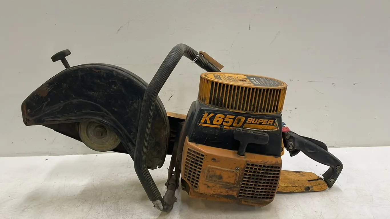 K650 Partner Chop Saw, Gas Powered, Item #1 (P3-R2T1-S2212)