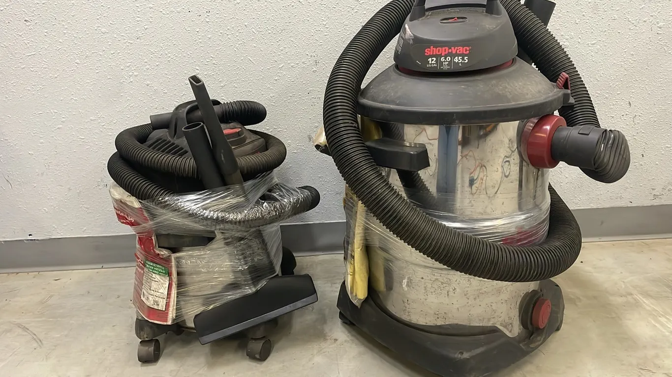 5 Gal Shop Vac and Bags and 12 Gal Shop Vac with Bags, Item #3 (P3-NWFL-S2212)