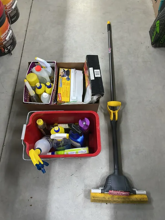 Assorted Cleaning Supplies As Per Pictures, Item #18 (P3-R2T5-S2303)