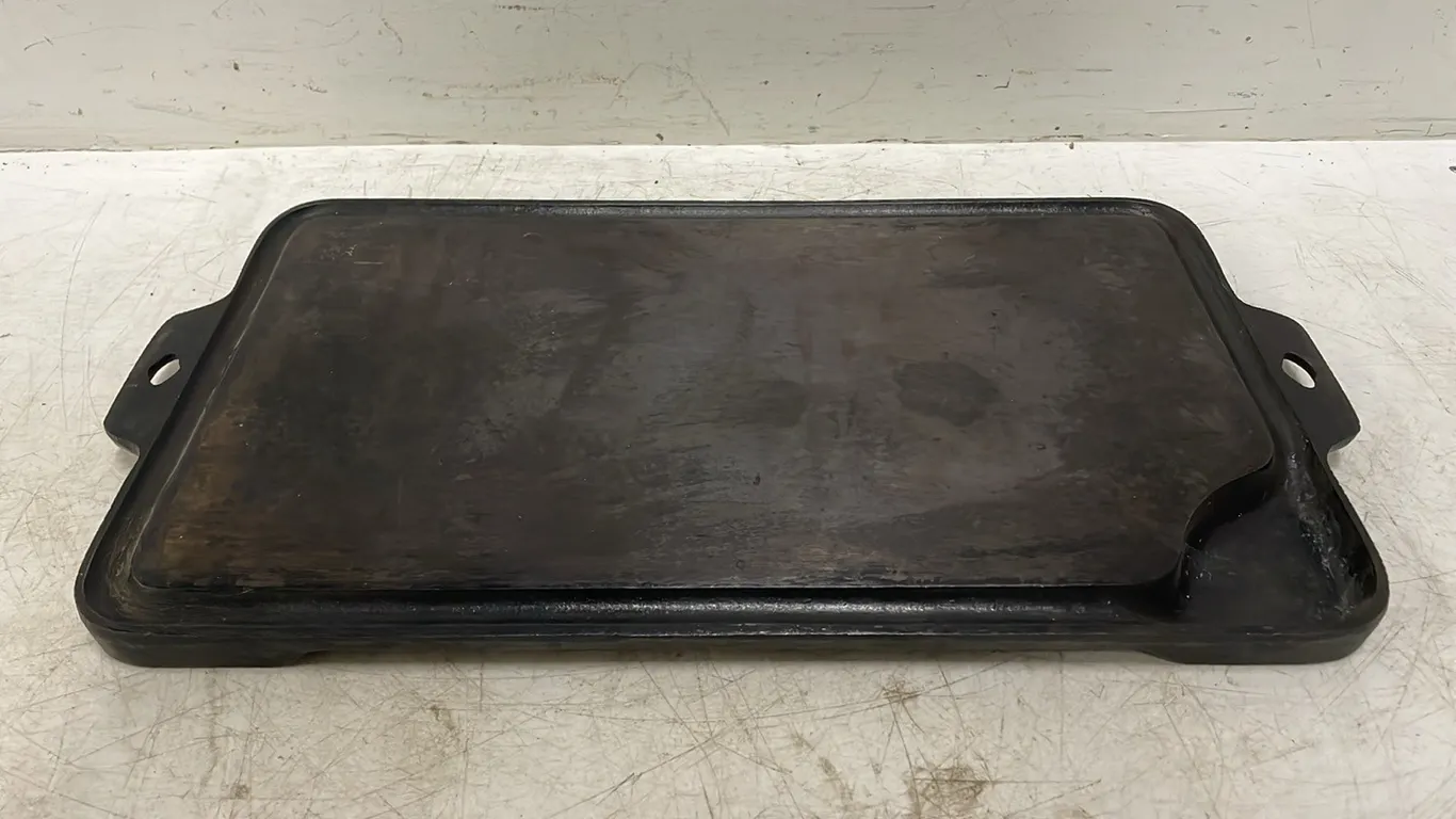 Cast Iron Griddle, 11' x 19", Marked A (P3-R2T4-S2130)
