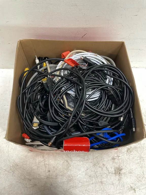 Assorted Coaxial Cables, Phone Lines and More As Per Pictures, Item #2 (P3-R2T7-S1074)