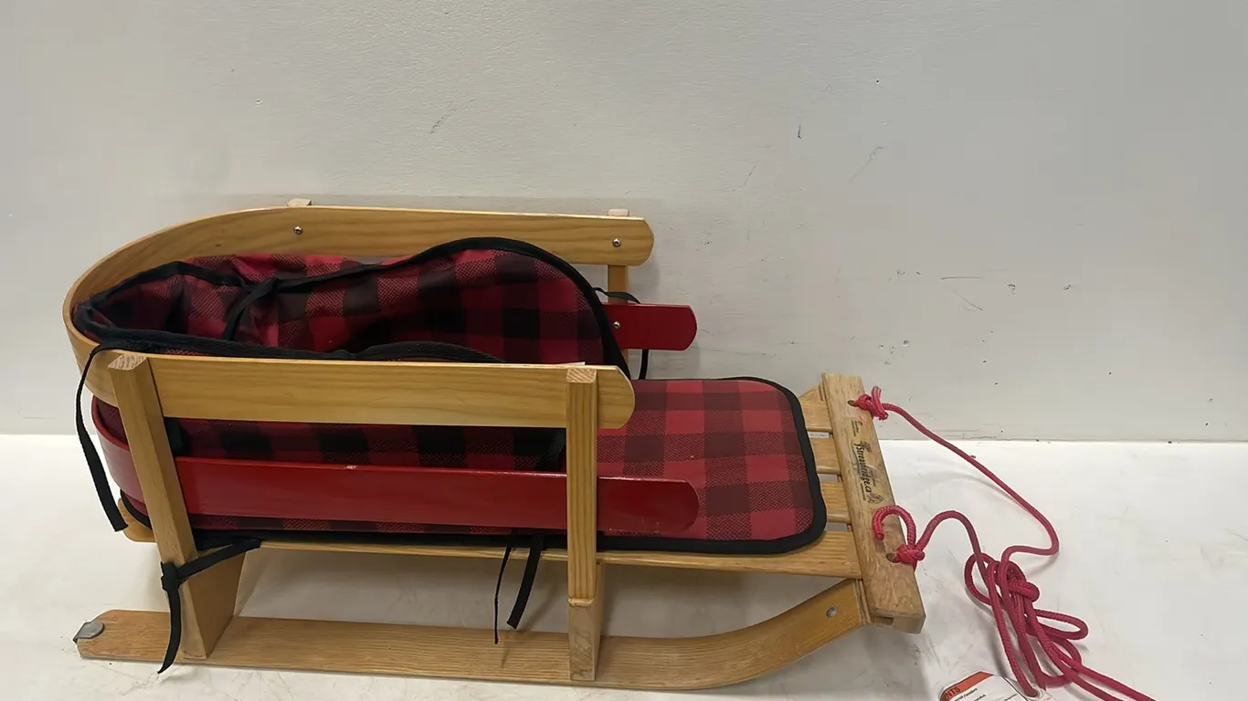 Children's Wooden Sleigh with Liner (P3-R3T6-S1248)