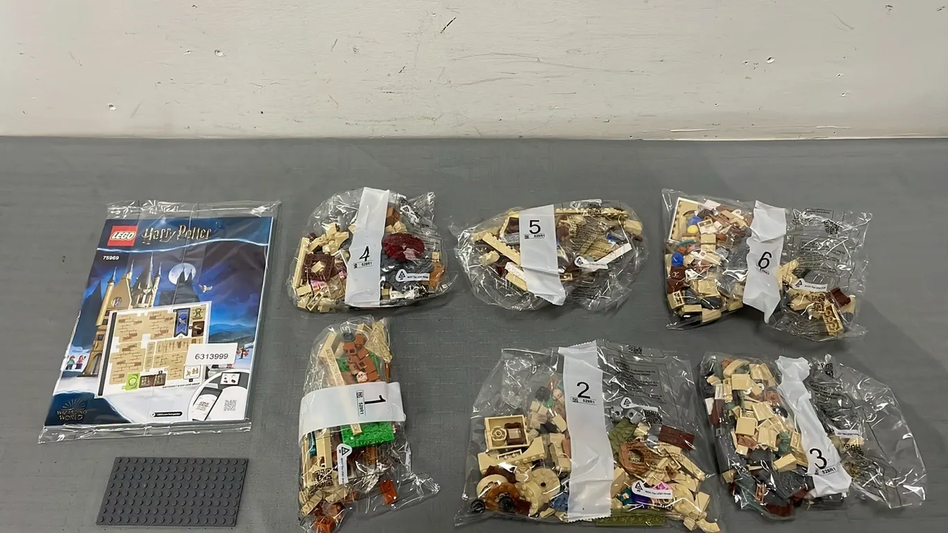 Harry Potter Lego 75969 Hogwarts Astronomy Tower, Seller States That it is a New Unopened Complete Set with No Box (P3-WWS3-S2042)