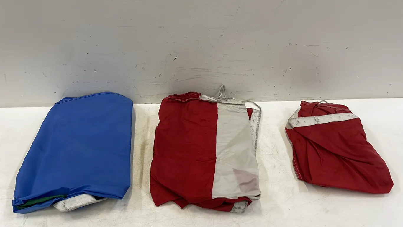 1 Alberta Flag and 2 Canadian Flags, Marked A (P3-R3T1-S24)