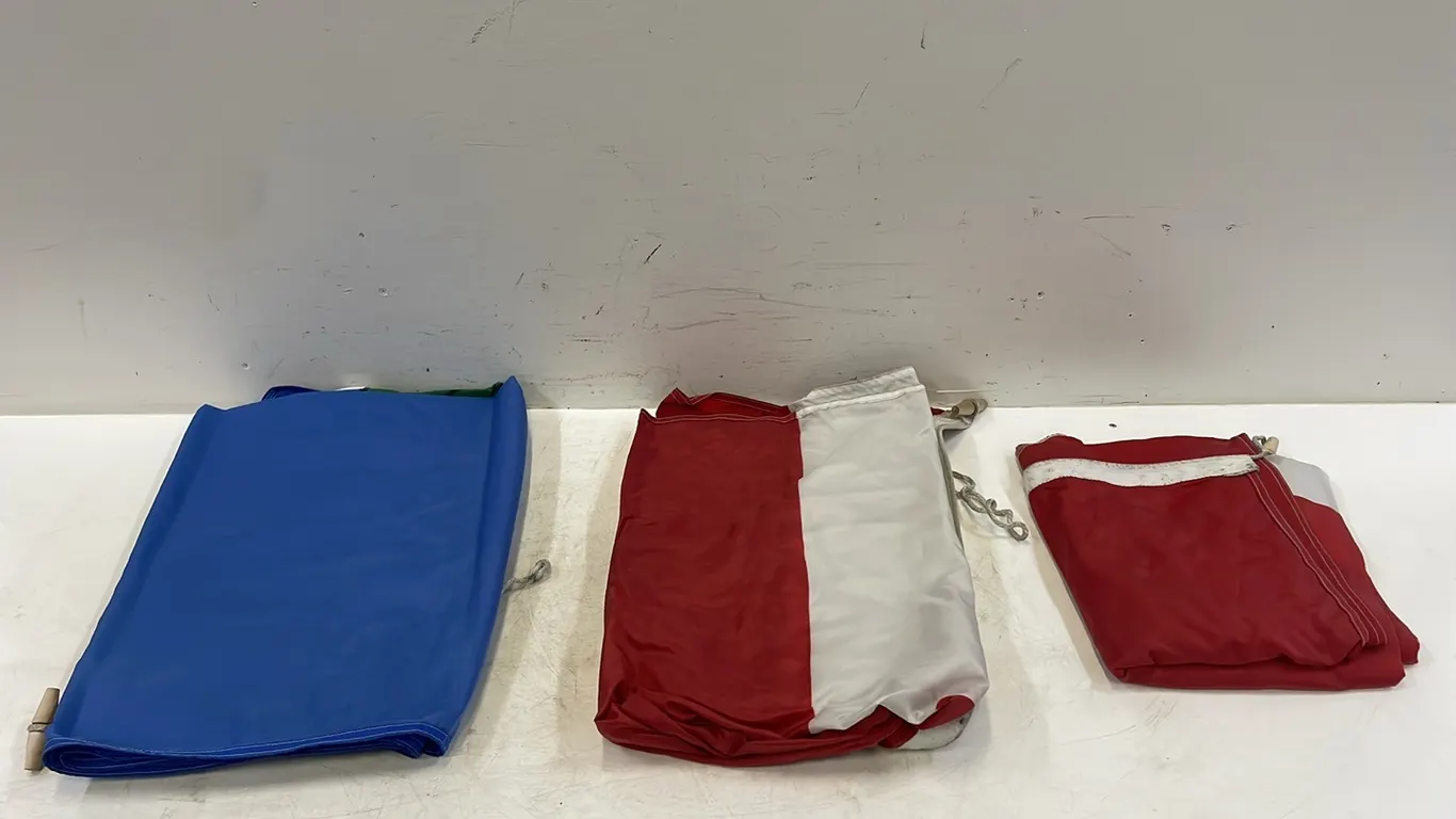 1 Alberta Flag and 2 Canadian Flags, Marked C (P3-R3T1-S24)