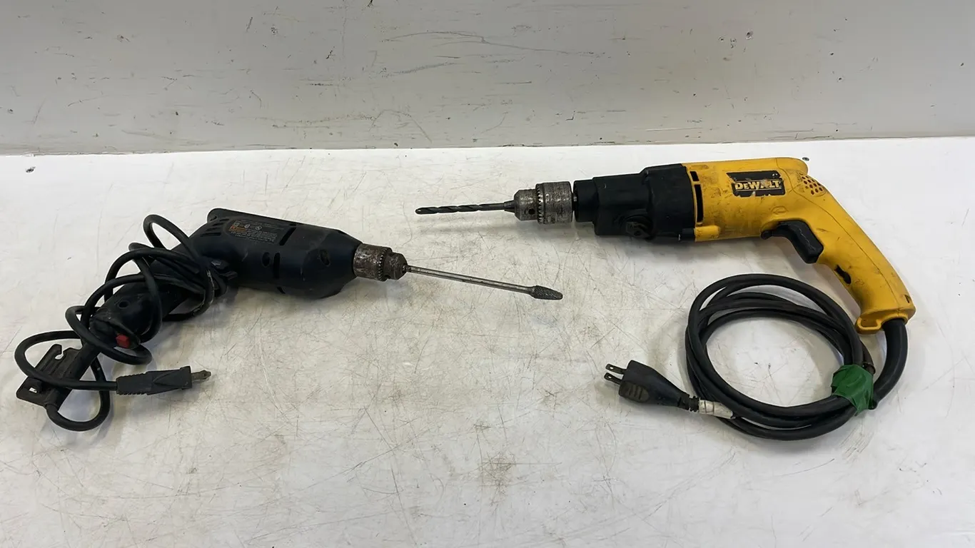 2 Electric Hand Drills (P3-R3T2-S2326)
