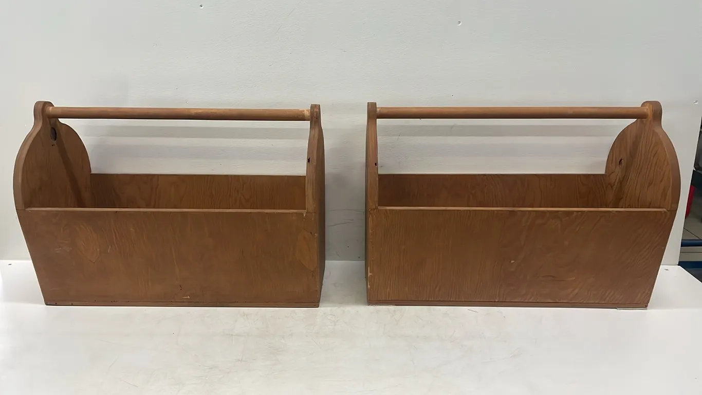 2 Homemade Tool or Planter Boxes (P3-R3T8-S1364)