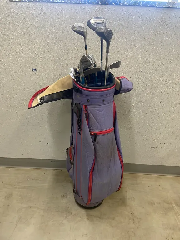 Full Set of Women's Right Hand Patty Berg Golf Clubs with Bag (P3-NWFL-S376)