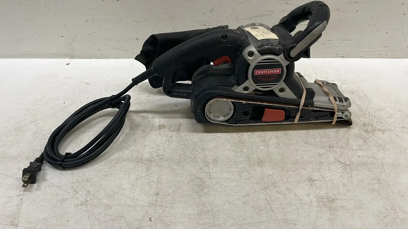 Craftsman Variable Speed 3" Belt Sander with Tapered Deck, Marked #47 (P3-R3T8-S39)