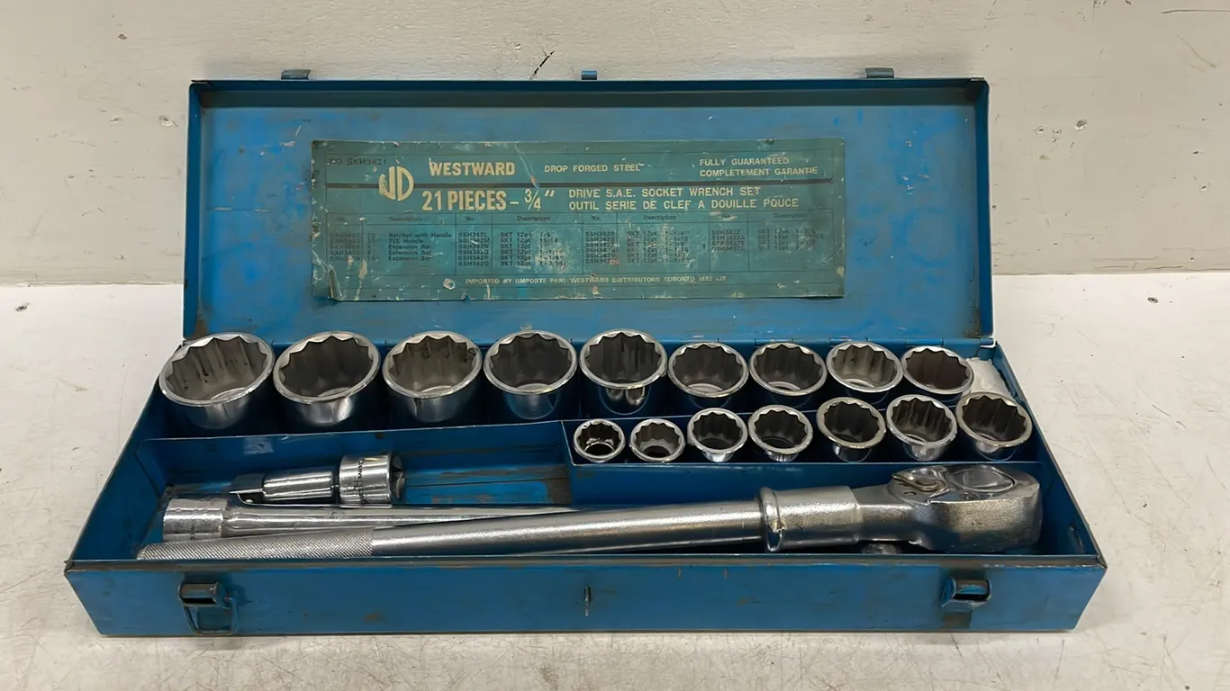 Westward 3/4 Drive Sockets, Marked #48 (P3-R3T9-S39)