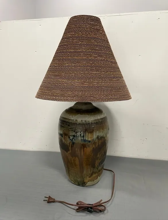 Table Lamp, Approximately 29”H, Works (P4-NWS15-S1085)