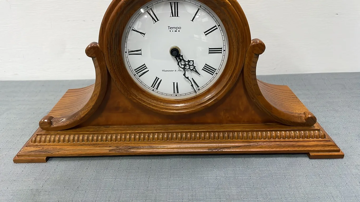 Tempo Time Mantle Clock, Lot 14 (P4-SWS1-S2278)
