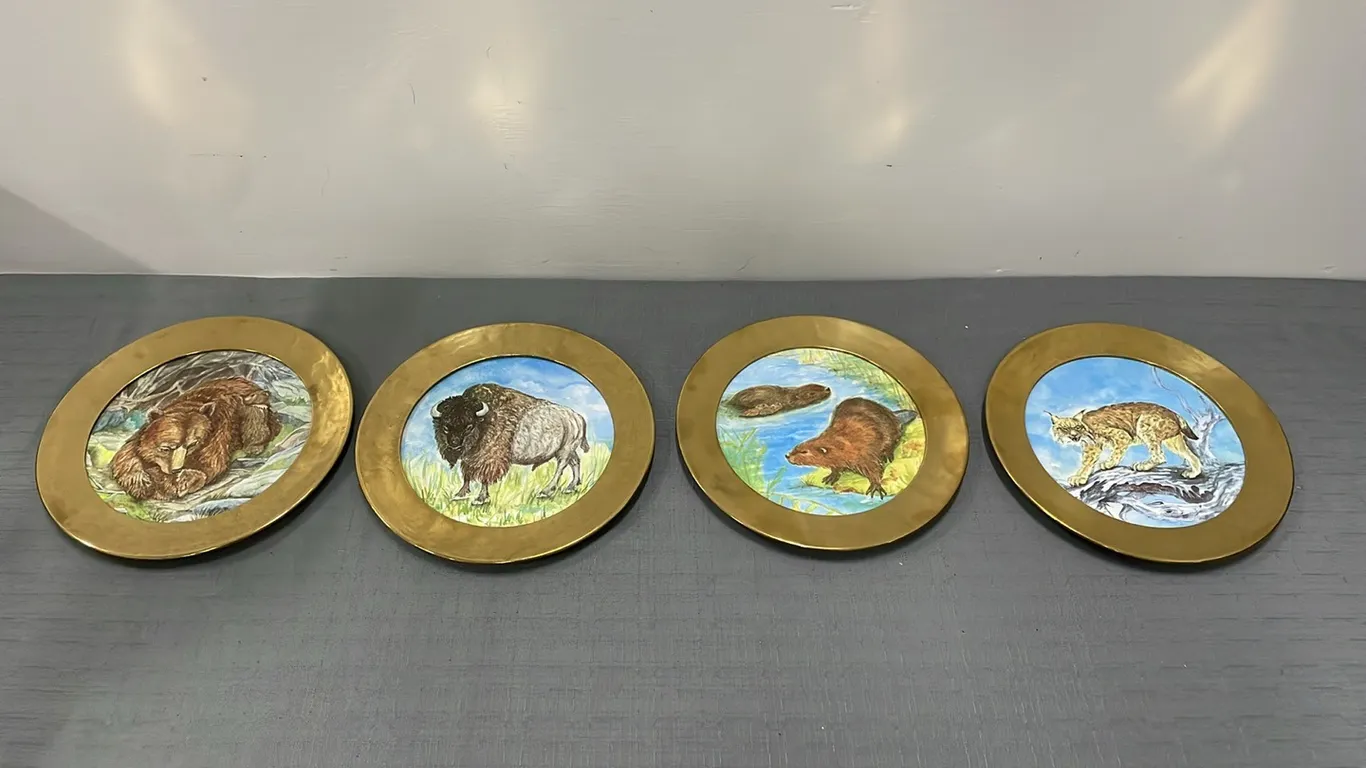 4 Berendsohn Edition Collectable Plates, Item #12 (P4-SWS2-S2286)