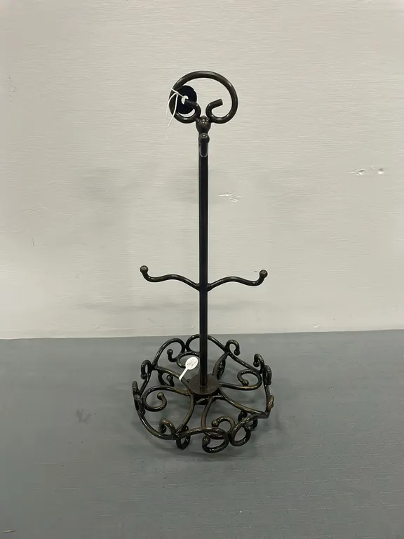 Princess House 2 Piece Metal Mug Tree, Unused In Box As Per Seller, Item #3 (P4-SWS7-S1557)