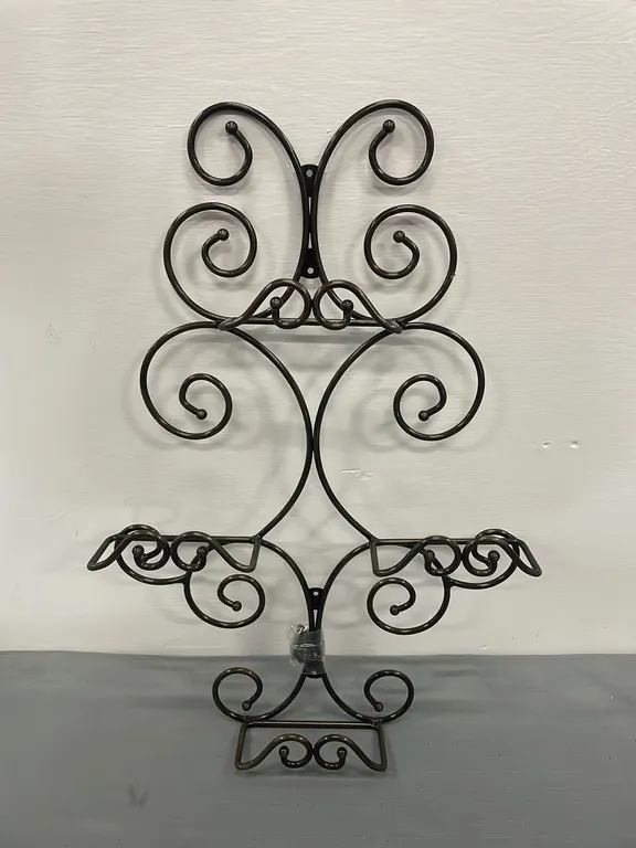 Princess House Metal Plate Rack, Unused In Box As Per Seller, Item #4 (P4-SWS7-S1557)