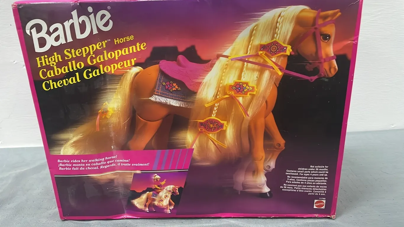 Vintage Barbie High Stepper Horse, 1995, In Factory Sealed Box (P4-WWS8-S2116)