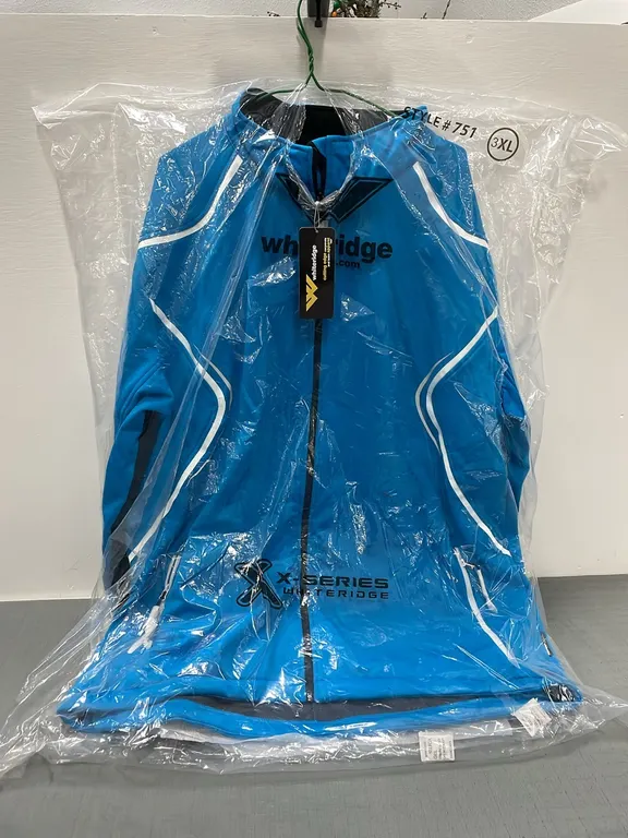 Winteridge Reverb Soft Shell Jacket, Blue, Size 3XL, Item #36 (P4-RACK-S215)