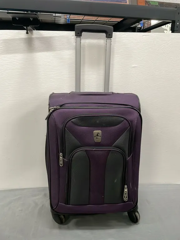 Suitcase with Stuffed Animals, Has Broken Handle, Item #17 (P4-CRS10-S2300)