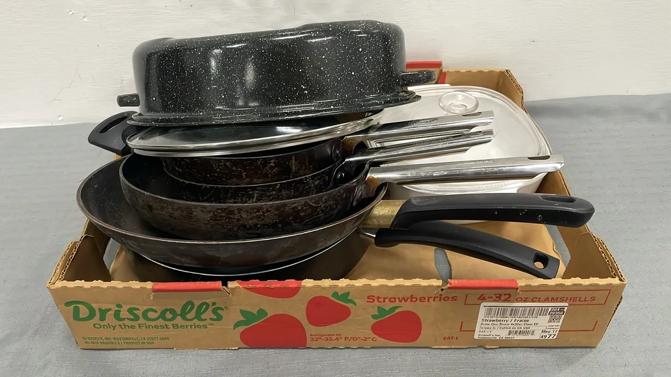 Assorted Pots and Pans As Per Pictures, Item #37 (P4-NWT2-S2300)
