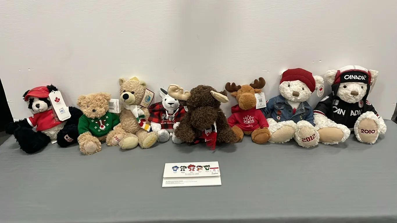 Set of Olympics Stuffed Animals and More As Per Pictures, Marked A (P4-NWT3-S1835)