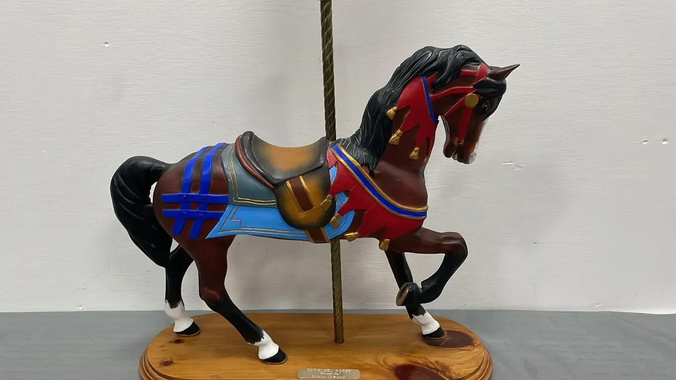 Carousel Horse Carved by Shaun O'Brien (P4-NWS13-S1835)