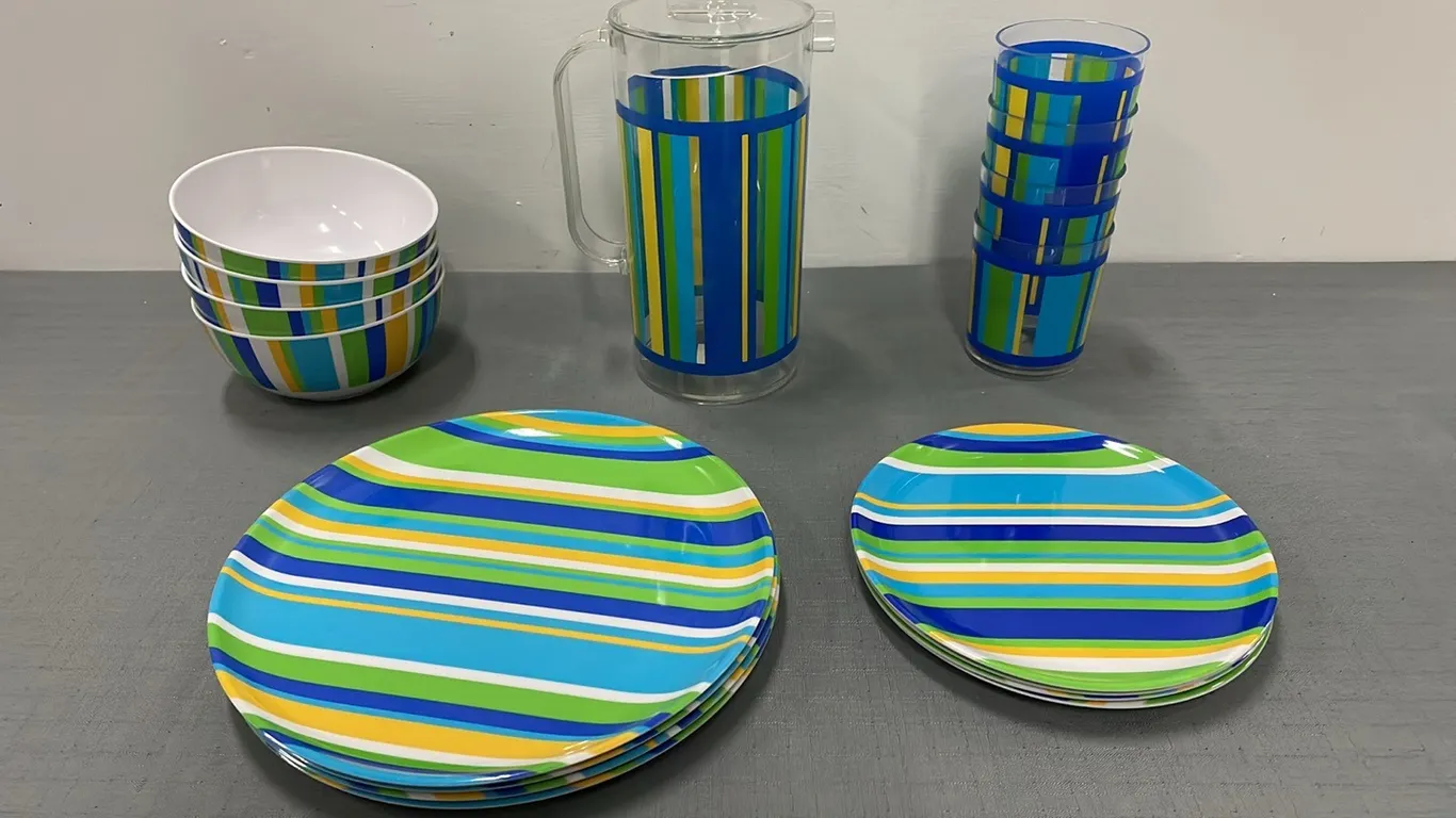 Melamine Picnic Set, Unused As Per Seller (P4-NWFL-S732)