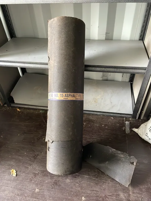 Roll of Tar Paper, Details In Pictures, New As Per Seller (P5-SCC-S2320)