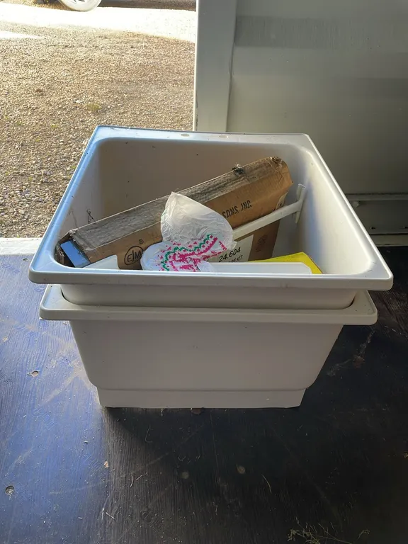 Double Wash Sink, Unused As Per Seller (P5-SCC-S2320)