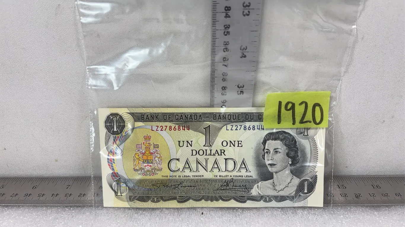 1973 Canadian $1 Bill *Unreserved*