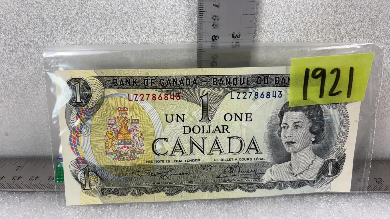 1973 Canadian $1 Bill *Unreserved*