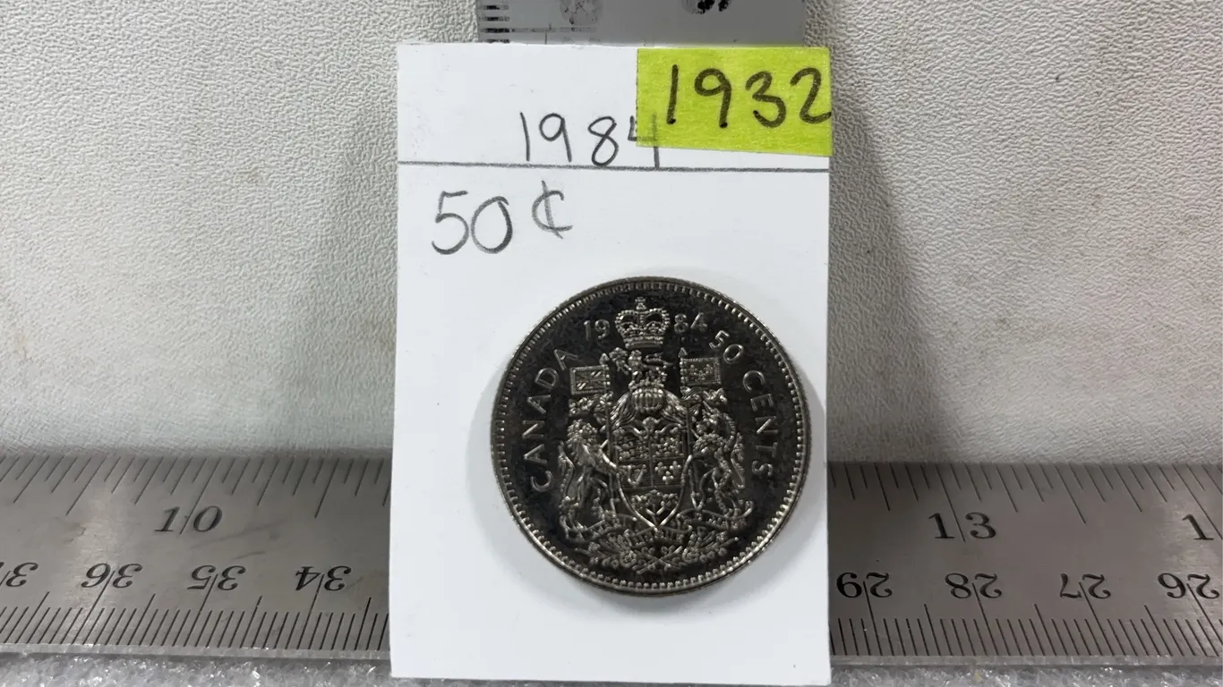 1984 Canadian 50 Cent Silver Coin *Unreserved*