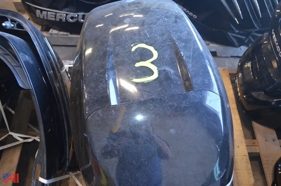 (4) Mercury Outboard Motor Covers