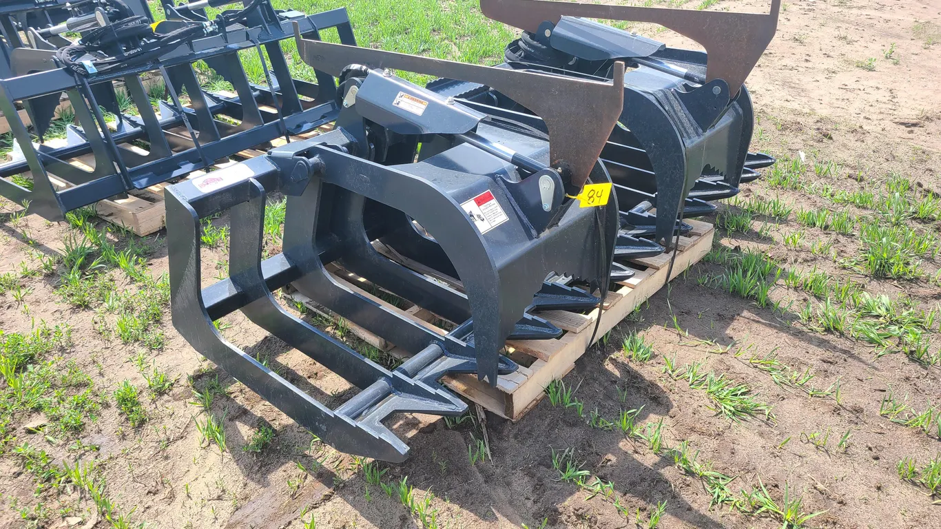 Unused 2026 Stout XHD84-6 Brush Grapple Bucket for Skid Steer