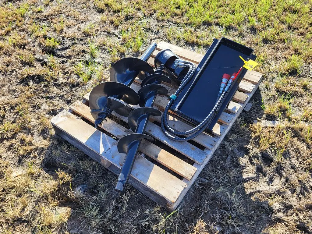 Post Hole Digger/Auger for Mini Skid