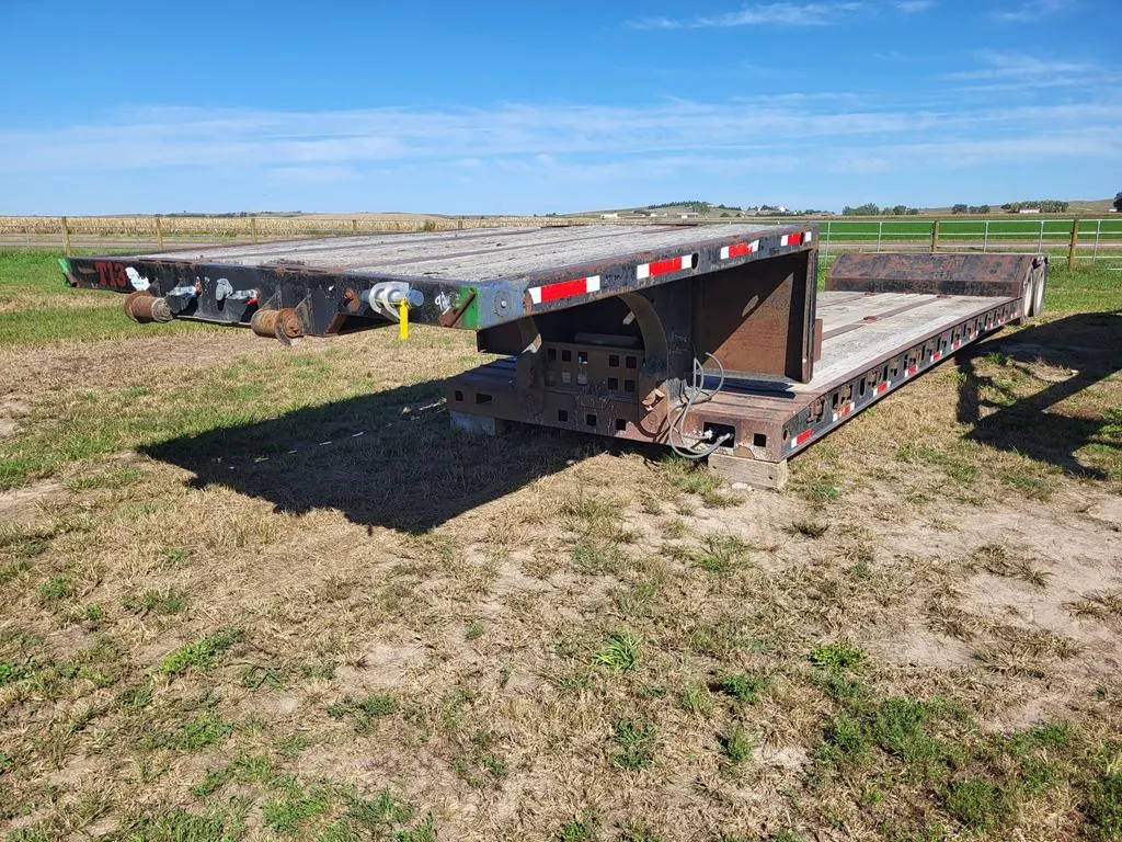 1988 Siebert Drop-Deck Semi Trailer - 48FT