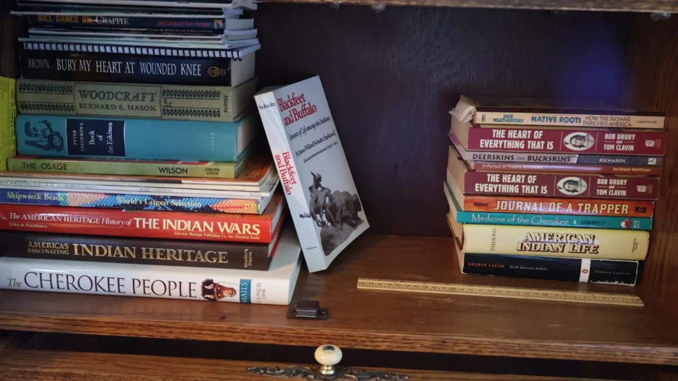 Assorted Native American History, Culture, and Outdoor Books
